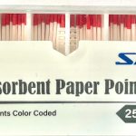 Absorbent paper points SANI 25 taper 4