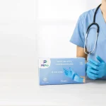 Gloves FitPro Blue